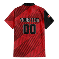 Custom Canada Soccer Family Matching Mermaid Dress and Hawaiian Shirt Maple Leaf Together We Rise