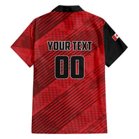 Custom Canada Soccer Family Matching Puletasi and Hawaiian Shirt Maple Leaf Together We Rise