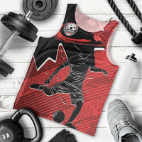 Custom Canada Soccer Men Tank Top Maple Leaf Together We Rise