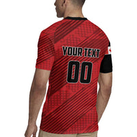 Custom Canada Soccer Rugby Jersey Maple Leaf Together We Rise