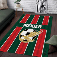 Mexico Football Area Rug Siempre Con El Tri