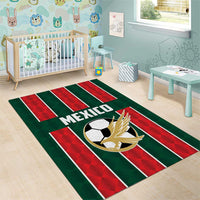 Mexico Football Area Rug Siempre Con El Tri