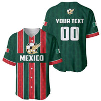 Custom Mexico Football Baseball Jersey Siempre Con El Tri