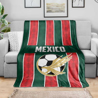Mexico Football Blanket Siempre Con El Tri