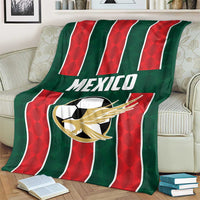 Mexico Football Blanket Siempre Con El Tri