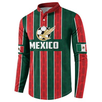 Custom Mexico Football Button Sweatshirt Siempre Con El Tri