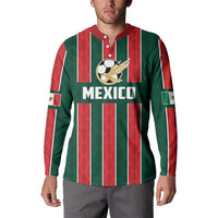 Custom Mexico Football Button Sweatshirt Siempre Con El Tri