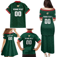 Custom Mexico Football Family Matching Puletasi and Hawaiian Shirt Siempre Con El Tri