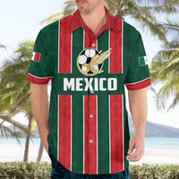 Custom Mexico Football Hawaiian Shirt Siempre Con El Tri