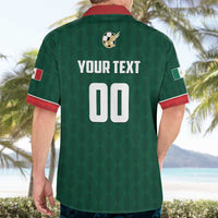 Custom Mexico Football Hawaiian Shirt Siempre Con El Tri