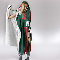 Mexico Football Hooded Blanket Siempre Con El Tri