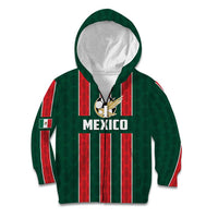 Custom Mexico Football Kid Hoodie Siempre Con El Tri