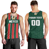 Custom Mexico Football Men Tank Top Siempre Con El Tri