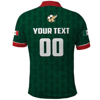 Custom Mexico Football Polo Shirt Siempre Con El Tri