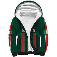 Custom Mexico Football Sherpa Hoodie Siempre Con El Tri