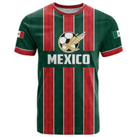Custom Mexico Football T Shirt Siempre Con El Tri