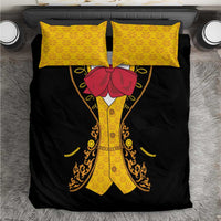Mexican Mariachi Charro Suit Stylized Bedding Set Cinco de Mayo Fiesta