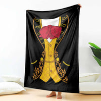 Mexican Mariachi Charro Suit Stylized Blanket Cinco de Mayo Fiesta