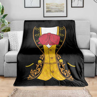 Mexican Mariachi Charro Suit Stylized Blanket Cinco de Mayo Fiesta