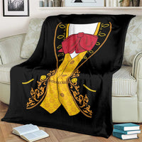 Mexican Mariachi Charro Suit Stylized Blanket Cinco de Mayo Fiesta