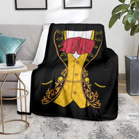 Mexican Mariachi Charro Suit Stylized Blanket Cinco de Mayo Fiesta