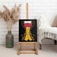 Mexican Mariachi Charro Suit Stylized Canvas Wall Art Cinco de Mayo Fiesta