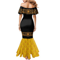 Mexican Mariachi Charro Suit Stylized Family Matching Mermaid Dress and Hawaiian Shirt Cinco de Mayo Fiesta