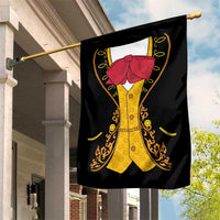 Mexican Mariachi Charro Suit Stylized Garden Flag Cinco de Mayo Fiesta