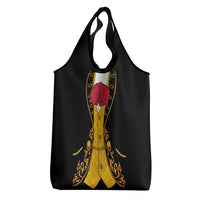 Mexican Mariachi Charro Suit Stylized Grocery Bag Cinco de Mayo Fiesta