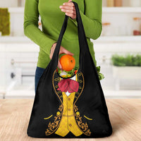 Mexican Mariachi Charro Suit Stylized Grocery Bag Cinco de Mayo Fiesta