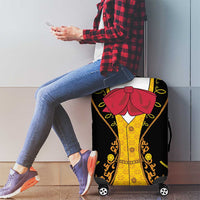 Mexican Mariachi Charro Suit Stylized Luggage Cover Cinco de Mayo Fiesta