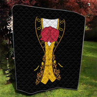Mexican Mariachi Charro Suit Stylized Quilt Cinco de Mayo Fiesta