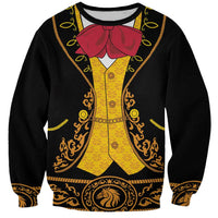 Mexican Mariachi Charro Suit Stylized Sweatshirt Cinco de Mayo Fiesta