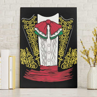 Mexican Charro Suit Stylized Canvas Wall Art Cinco de Mayo Costume