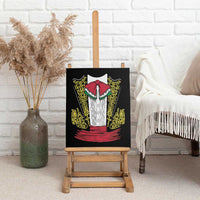 Mexican Charro Suit Stylized Canvas Wall Art Cinco de Mayo Costume