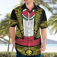 Mexican Charro Suit Stylized Hawaiian Shirt Cinco de Mayo Costume