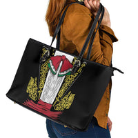 Mexican Charro Suit Stylized Leather Tote Bag Cinco de Mayo Costume