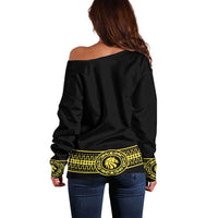 Mexican Charro Suit Stylized Off Shoulder Sweater Cinco de Mayo Costume