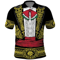 Mexican Charro Suit Stylized Polo Shirt Cinco de Mayo Costume