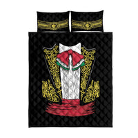 Mexican Charro Suit Stylized Quilt Bed Set Cinco de Mayo Costume