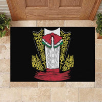 Mexican Charro Suit Stylized Rubber Doormat Cinco de Mayo Costume