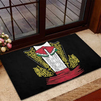 Mexican Charro Suit Stylized Rubber Doormat Cinco de Mayo Costume