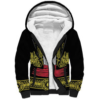 Mexican Charro Suit Stylized Sherpa Hoodie Cinco de Mayo Costume
