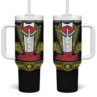 Mexican Charro Suit Stylized Tumbler With Handle Cinco de Mayo Costume