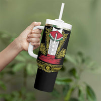 Mexican Charro Suit Stylized Tumbler With Handle Cinco de Mayo Costume