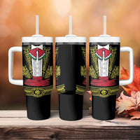 Mexican Charro Suit Stylized Tumbler With Handle Cinco de Mayo Costume