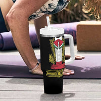 Mexican Charro Suit Stylized Tumbler With Handle Cinco de Mayo Costume