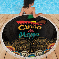 Mexico Cinco de Mayo Fiesta Beach Blanket Traditional Sombrero Hat