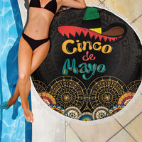Mexico Cinco de Mayo Fiesta Beach Blanket Traditional Sombrero Hat