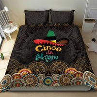 Mexico Cinco de Mayo Fiesta Bedding Set Traditional Sombrero Hat